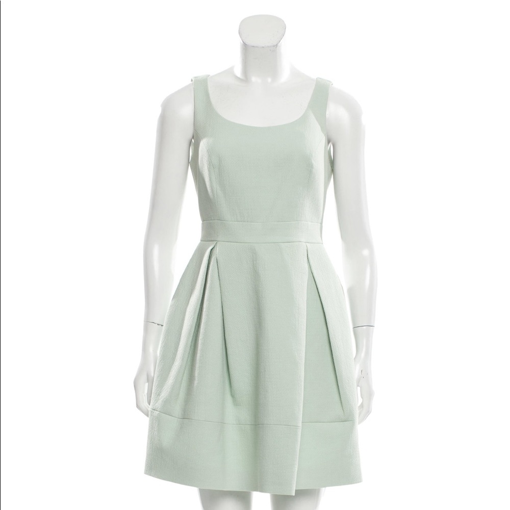 Karen Millen Scoop Neck Mini Dress